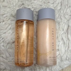 Fat Water Hydrating Toner + Milky Toner Duo in Peach & Cream